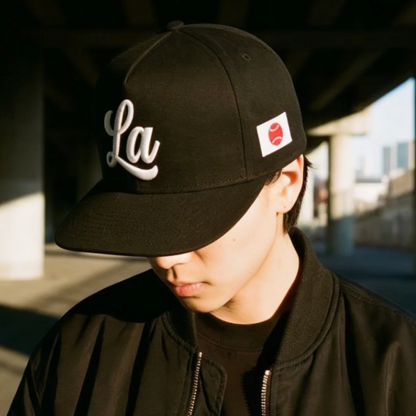 LA / Japan Flag Snapback Hat