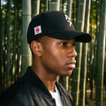 Vertical "LA" / Japan Flag Hat