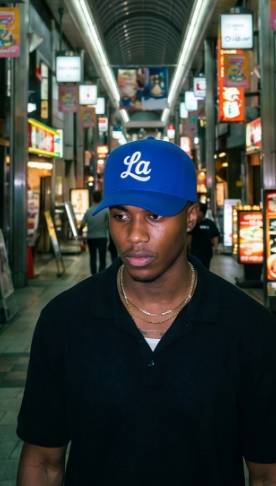 LA / Japan Flag Hat