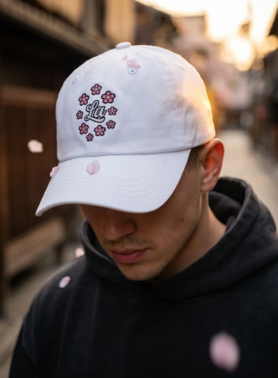 LA Cherry Blossom Dad Hat