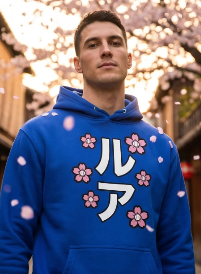"LA" Cherry Blossom Hoodie