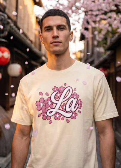 LA Cherry Blossom Shirt