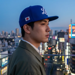 LA・日章旗スナップバック