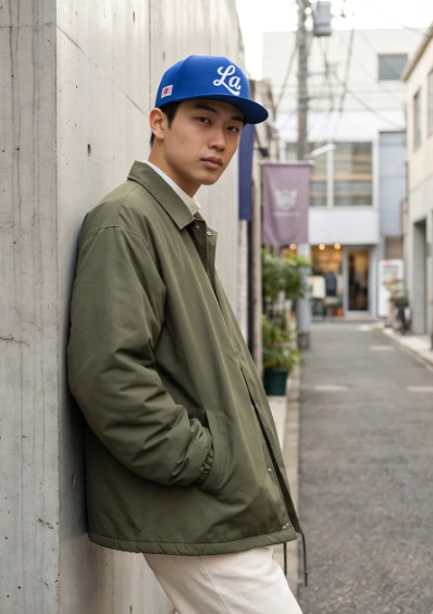 LA・日章旗スナップバック