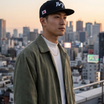 LA・日章旗スナップバック