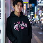 ロサンゼルス桜フーディー