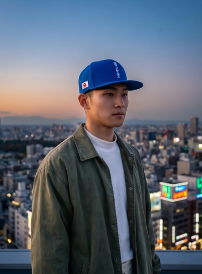 ロサンゼルス・日章旗スナップバック